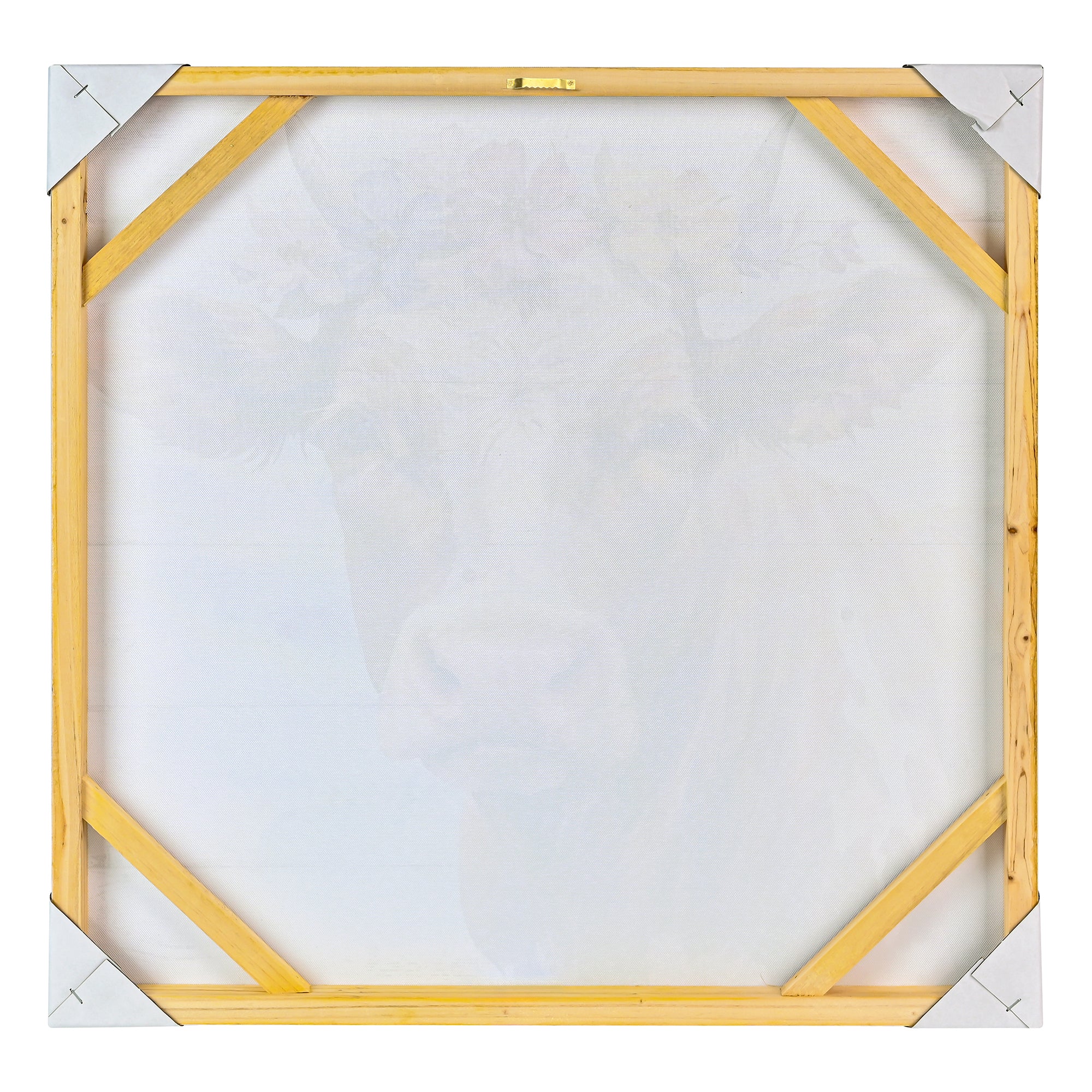 LAMIIDEKO Canvas Wrapped Framed Highland Cow Wall Picture Print Art, Textured hand painting and glitters details, ready to hang design