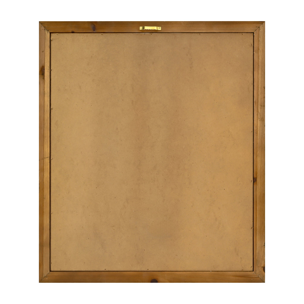 LAMIIDEKO Wood Framed Canvas Wall Paintings Pictures Art, Textured hand painting and glitters details, ready to hang design