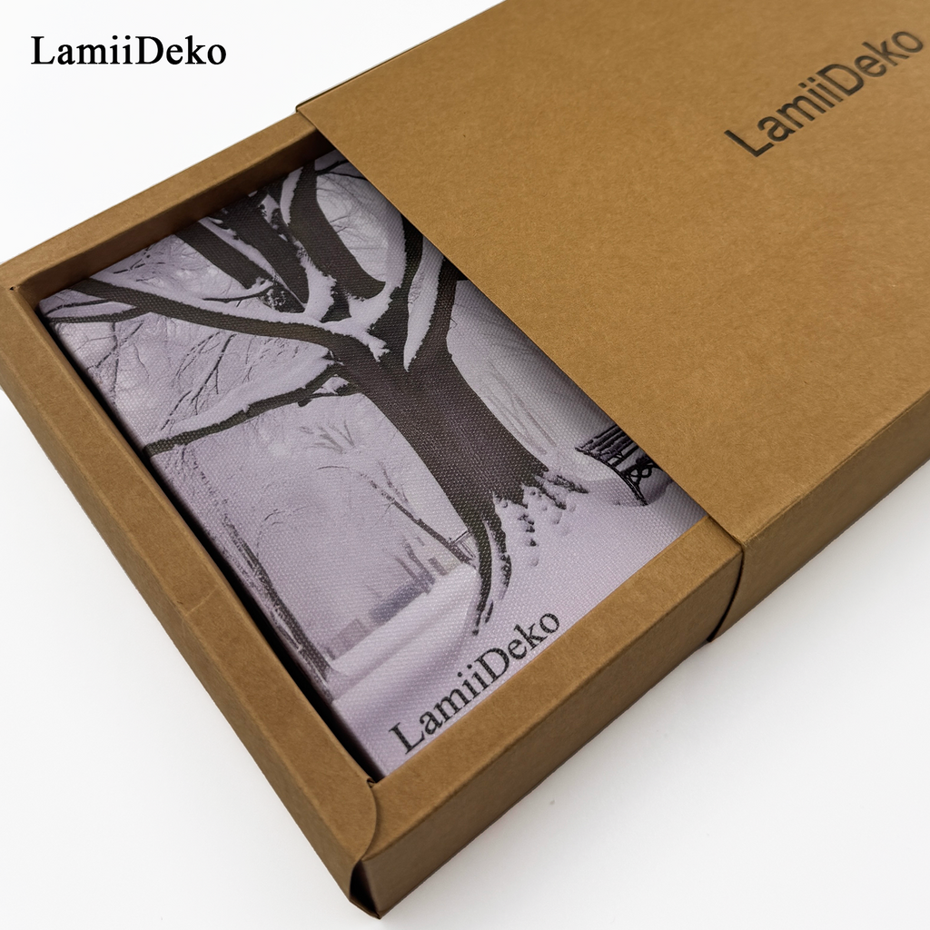 LAMIIDEKO Murals in the Nature of Paintings Prints on Canvas, Framed Paintings Photographs Wall Art Prints Lighted with Timer, Original Art Pictures on Canvas 8x6 IN for Tabletop Decoration